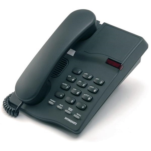 Interquartz Gemini 9330 Corded Phone - Black