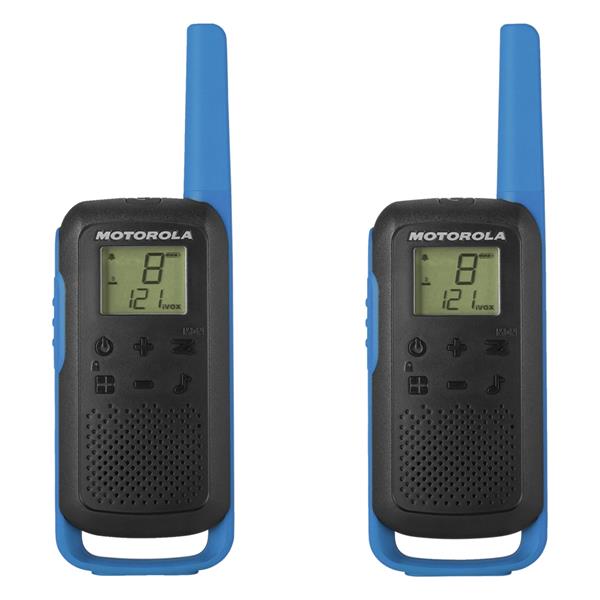 Motorola T62 PMR446 Radio Blue Twin