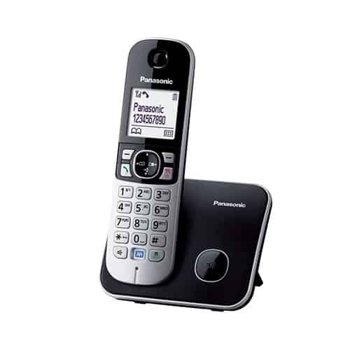 Panasonic KX-TG6811EB - Cordless phone with caller ID - DECTGAP - black