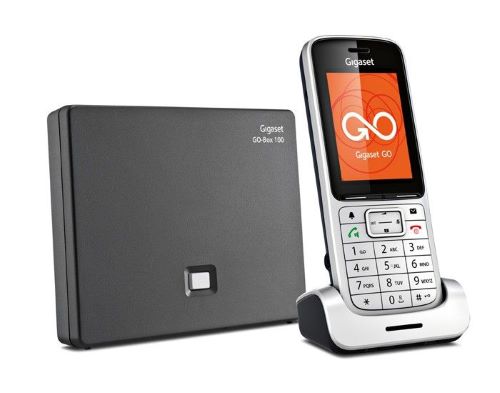 Gigaset SL450A GO cordless phone / VoIP phone - answering system - with Bluetooth interface with caller ID/call waiting - 3-way call capability