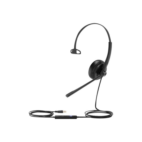 Yealink UH34 Headset (Leather) Mono USB Teams Uc
