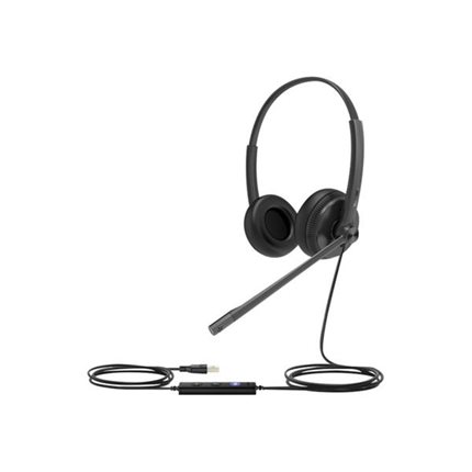 Yealink UH34 Headset (Leather) Duo USB Teams Uc